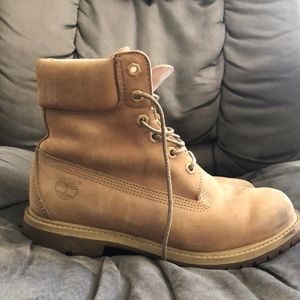 genuine leather timberland combat boot